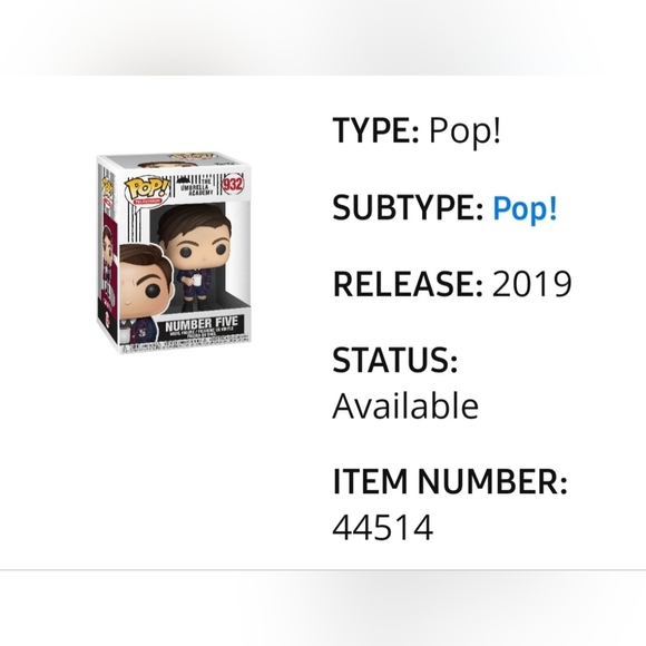 Umbrella Academy Five Funko - Picture 4 of 4